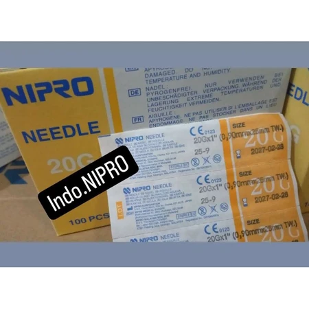 Nipro Needle 20G 1 inch